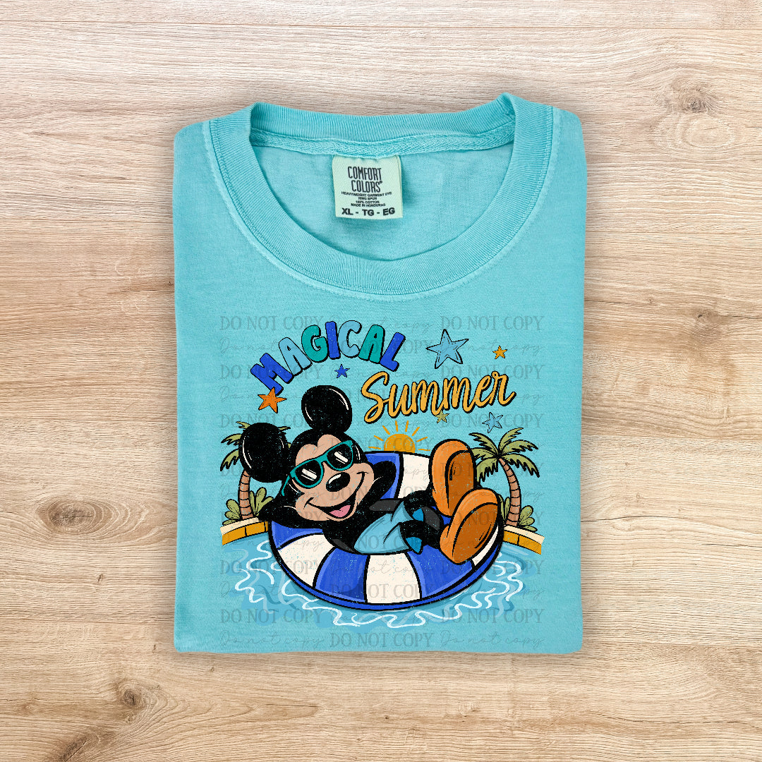 Magical summer mouse (Scarlow) DTF Transfer