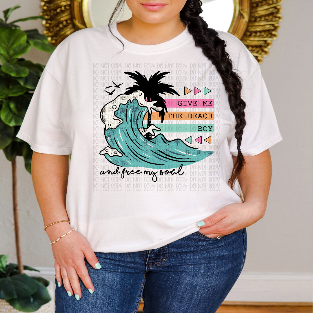Give me the beach wave (Kai) DTF Transfer