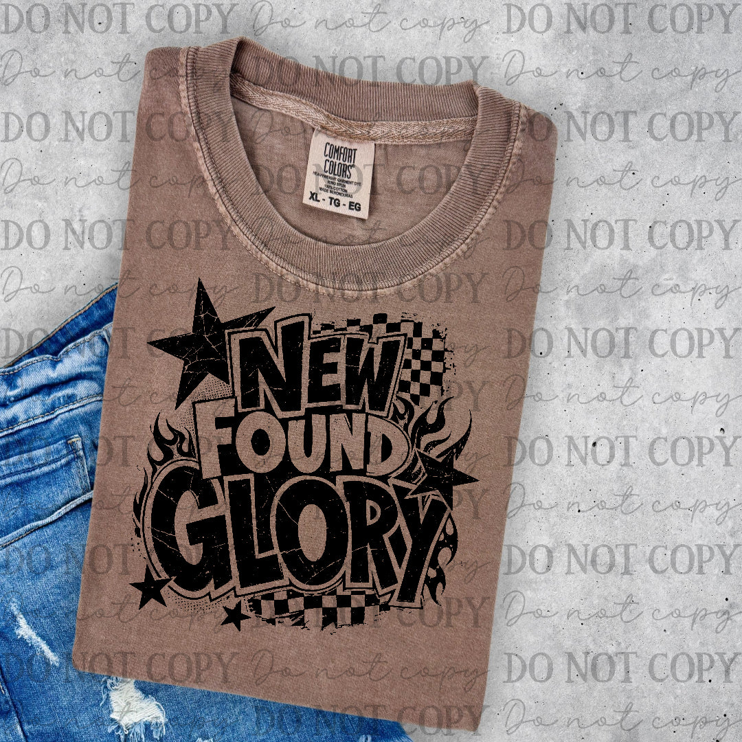 New found glory - checkered back ground (Lyttle) DTF Transfer