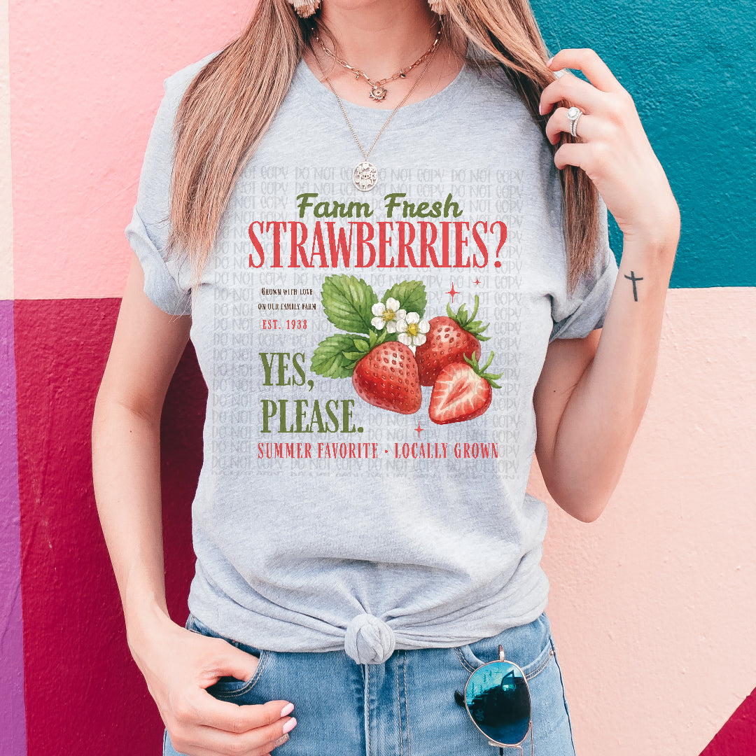 Farm fresh berries? Yes please DTF transfer