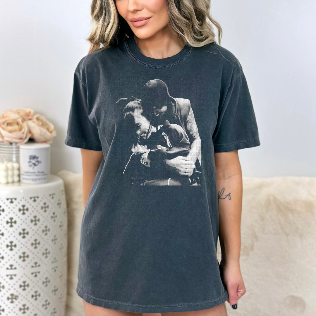 JB&BE grey halftone (Kai) DTF Transfer