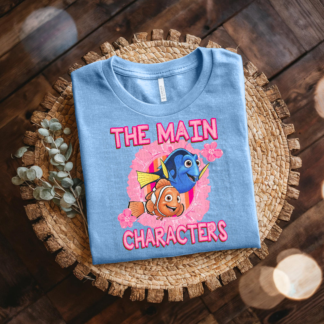 The main characters fish (JBD) DTF transfer
