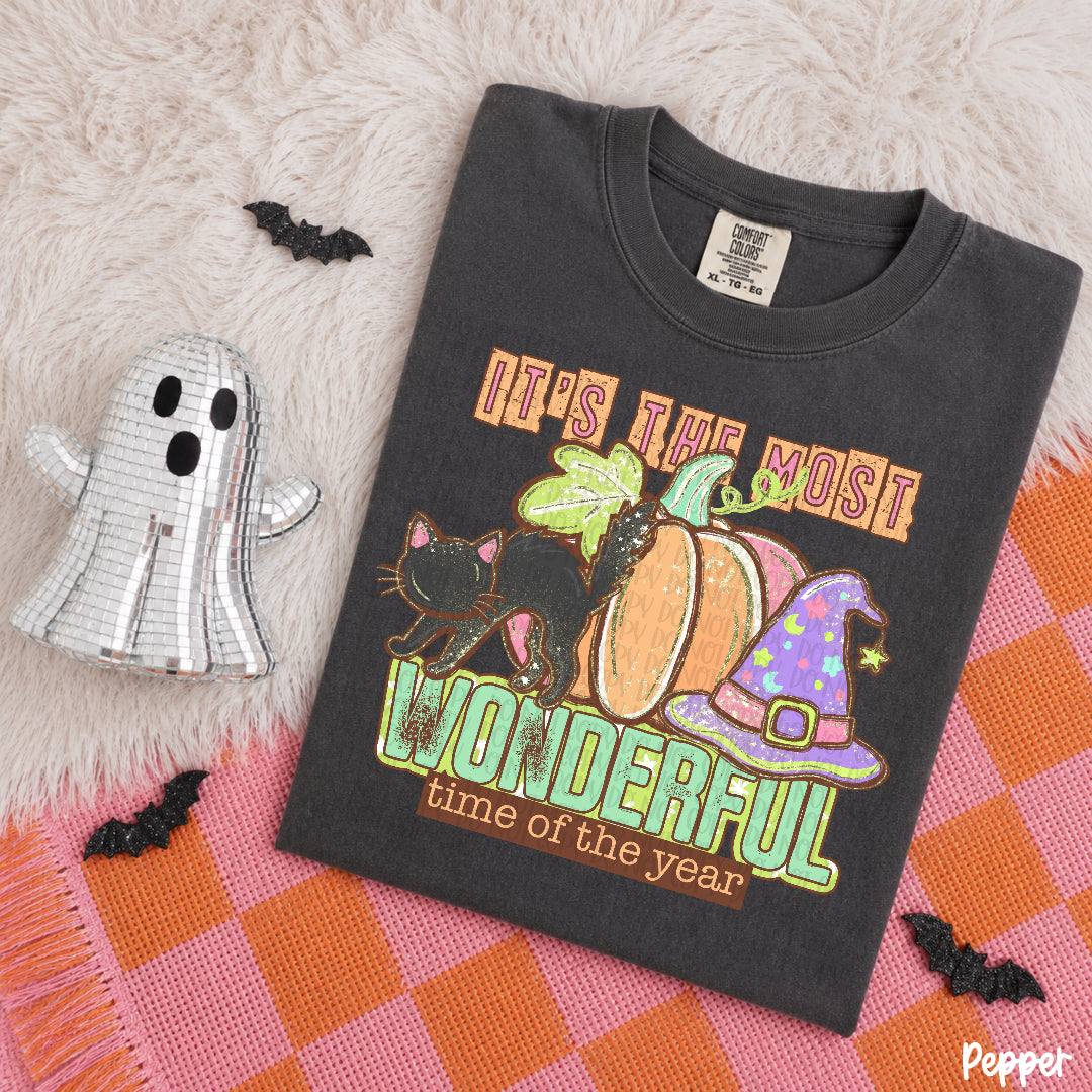 It's the most wonderful time of the year exclusive (black) (CST) DTF Transfer