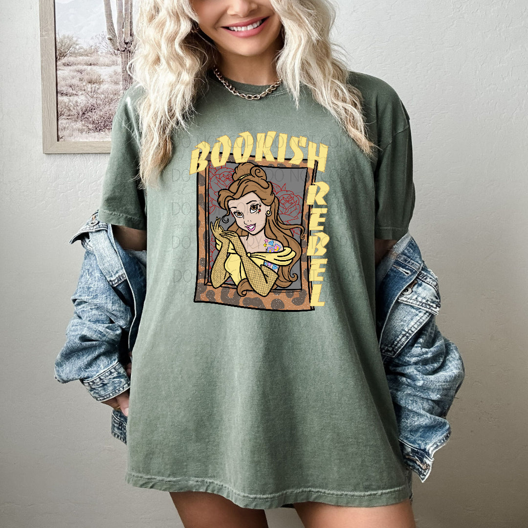Bookish rebel (MC) DTF Transfer