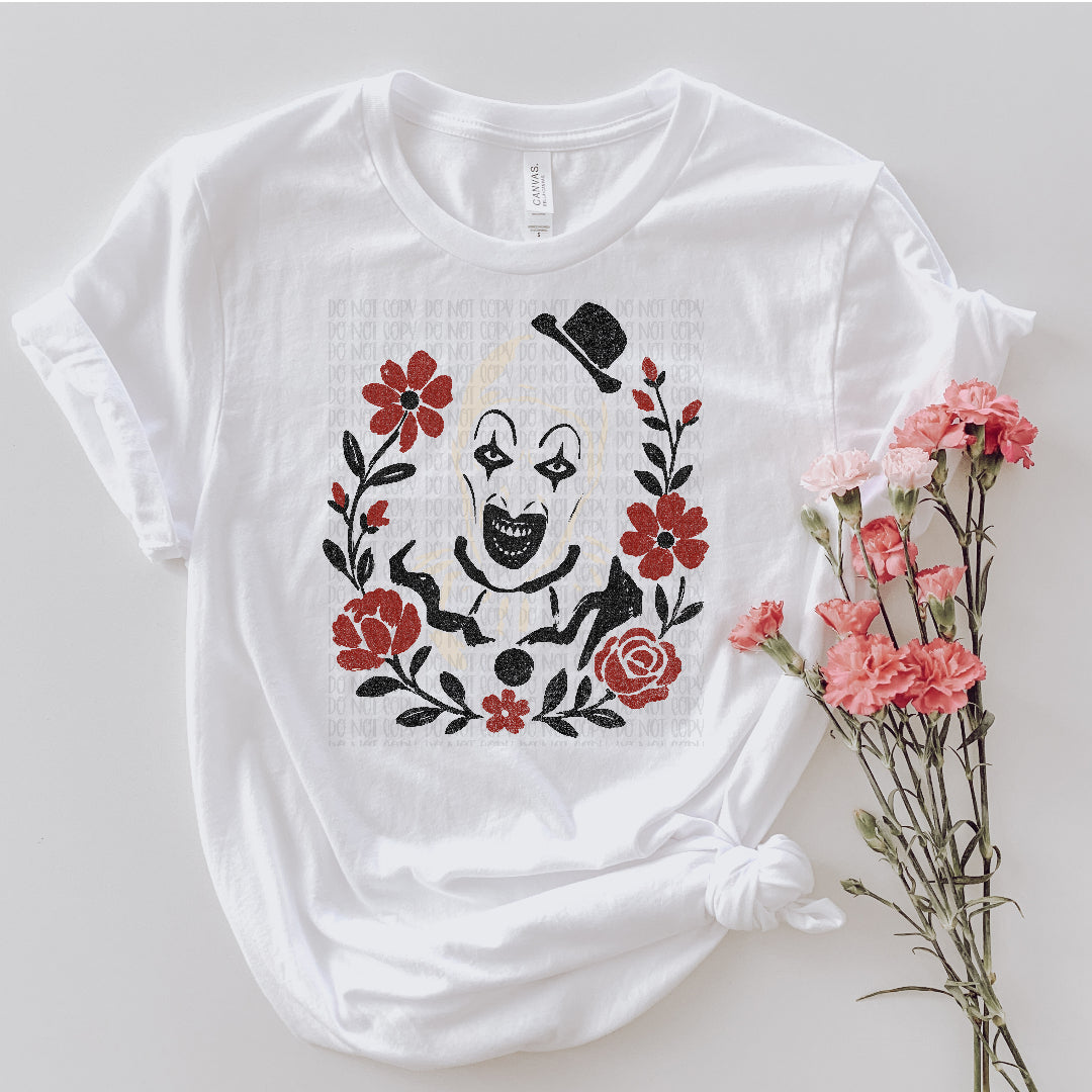 Art floral doodle (Unhinged) DTF Transfer