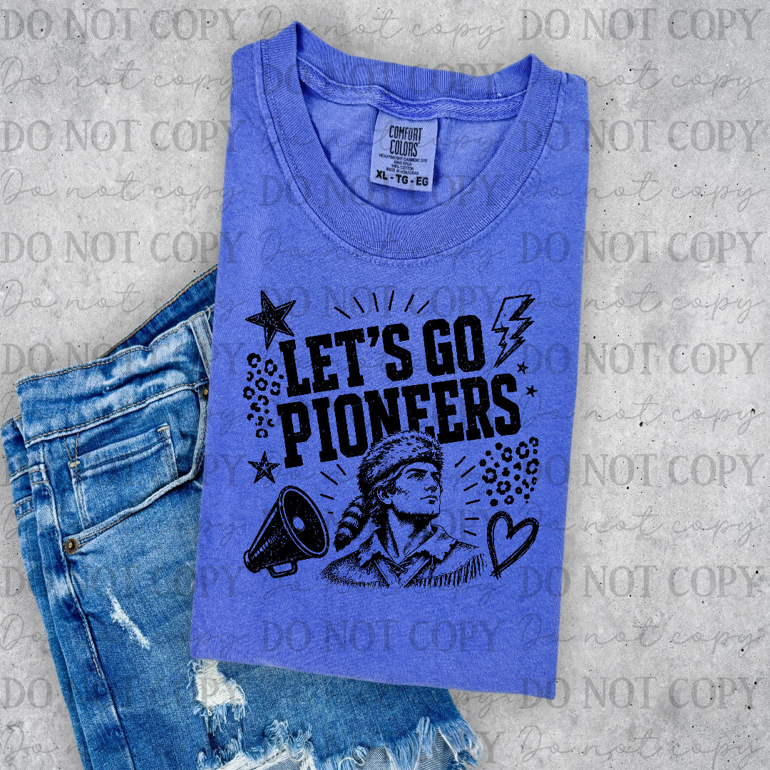 Pioneers Let's Go Black (PH) DTF Transfer