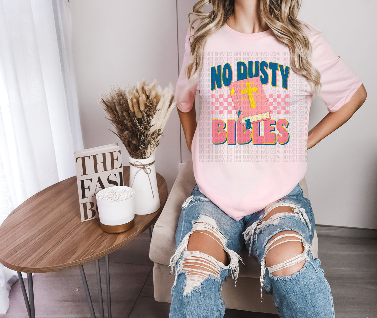No dusty bibles (Scarlow) DTF Transfer
