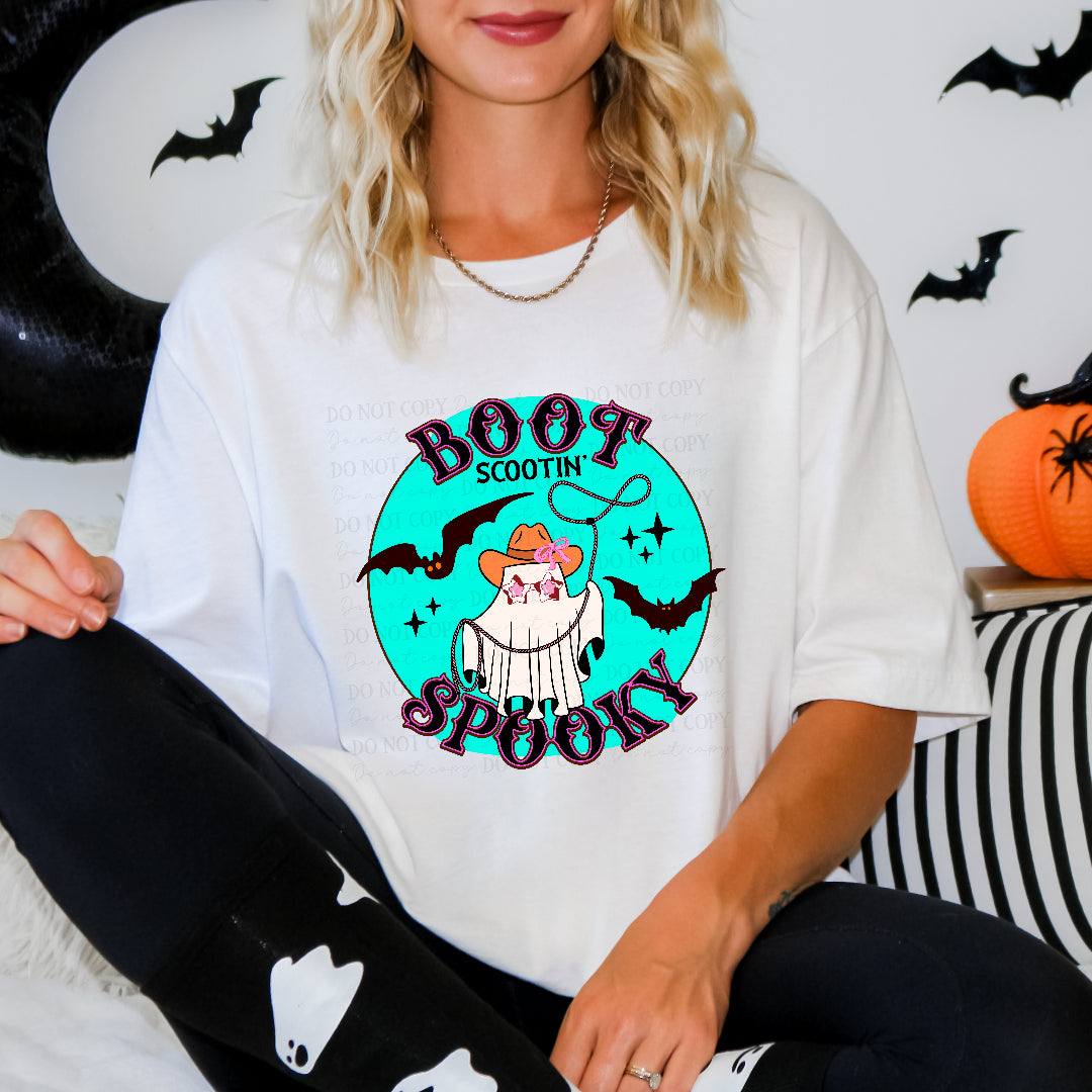 Boot scootin spooky (Texasgal) DTF Transfer