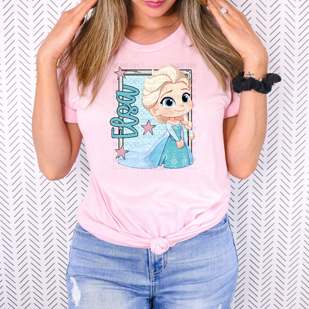 Princess polaroid ice (OHDD) DTF Transfer