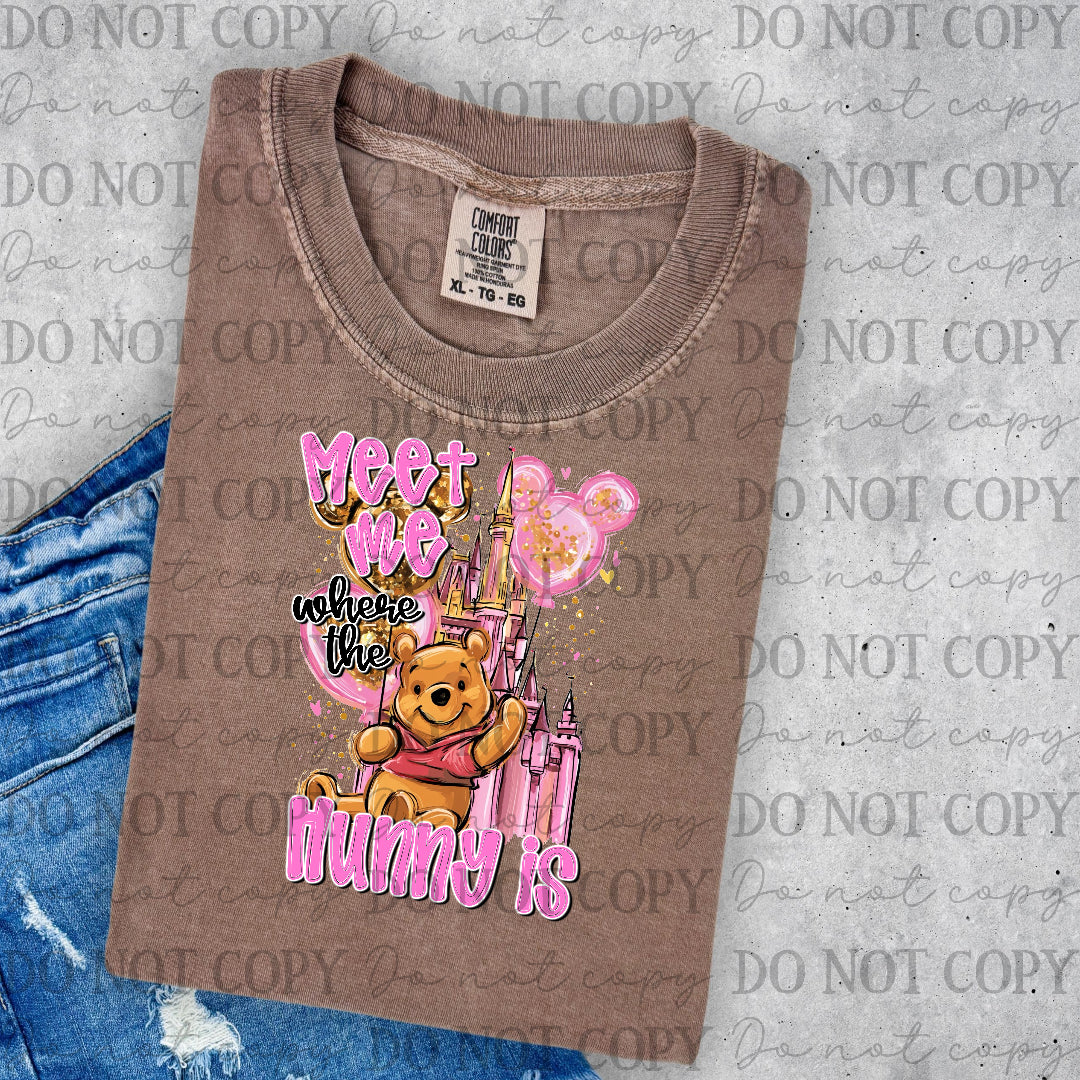 Meet me where the honey is - winny  (SDD) DTF Transfer