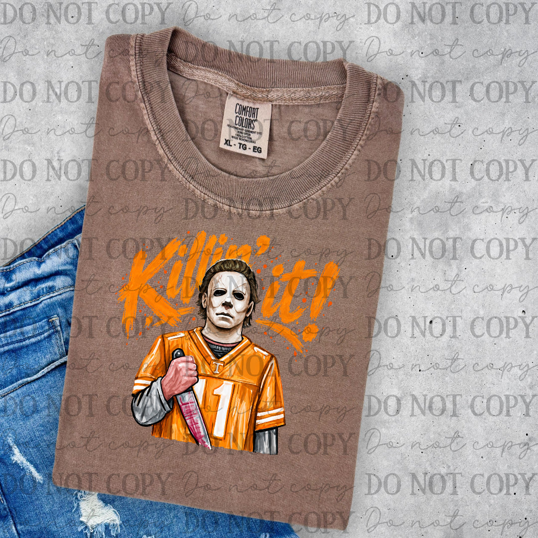 Killin' it - Mike with tn jersey  (SDD) DTF Transfer
