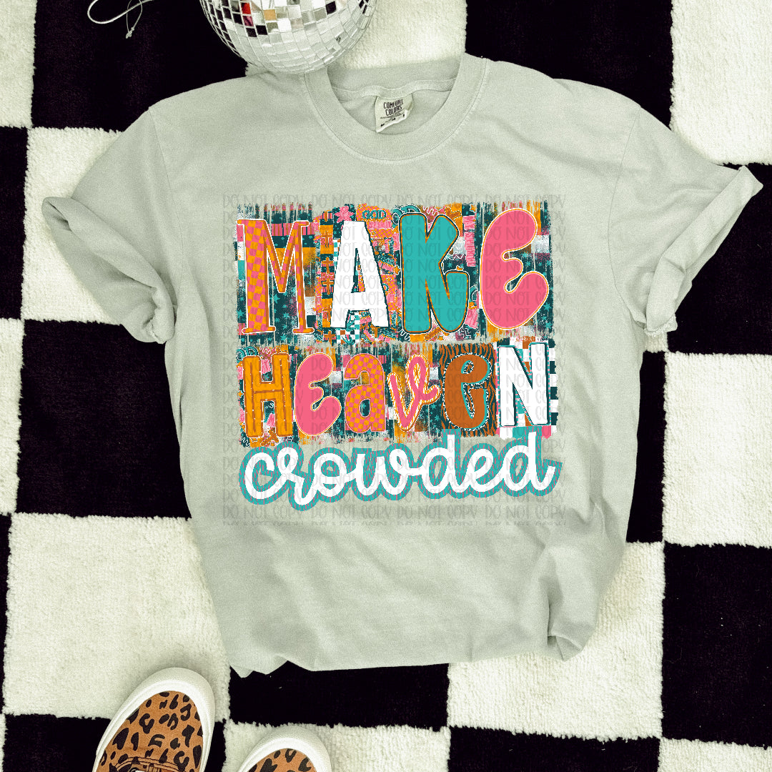 Make Heaven crowded patterns (Carter) DTF Transfer