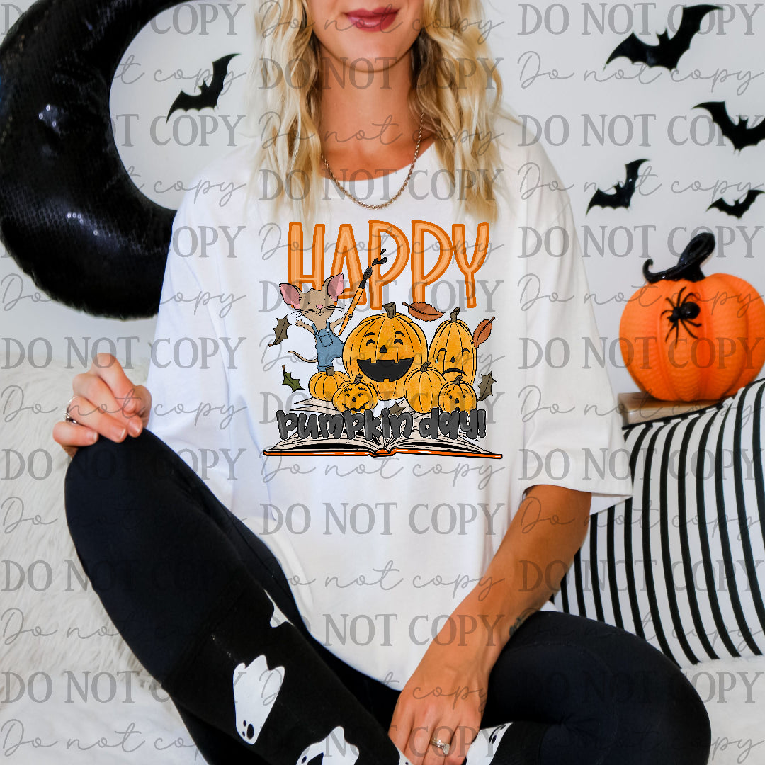 Happy pumpkin day (SCG) DTF Transfer