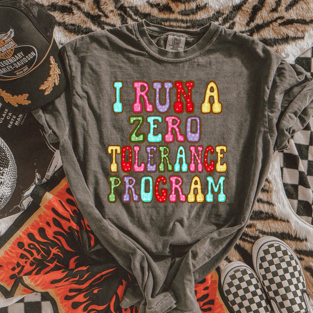 I run a zero tolerance program colorful (JBD) DTF Transfer