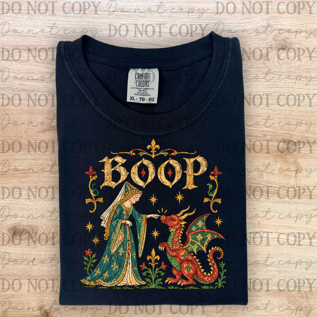 Boop - Princess and dragon (ABD) DTF Transfer