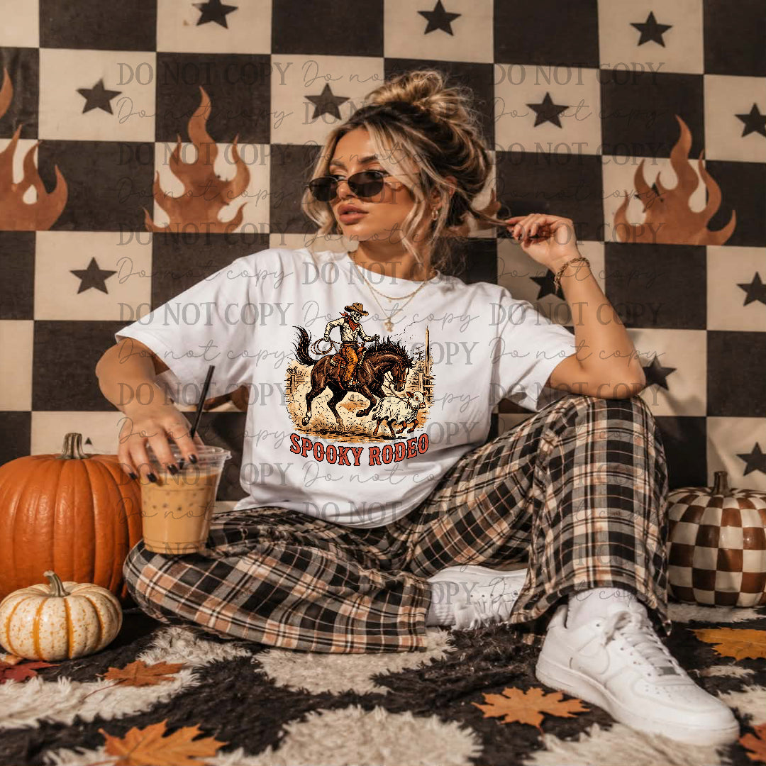 Spooky Rodeo (CC) DTF transfer