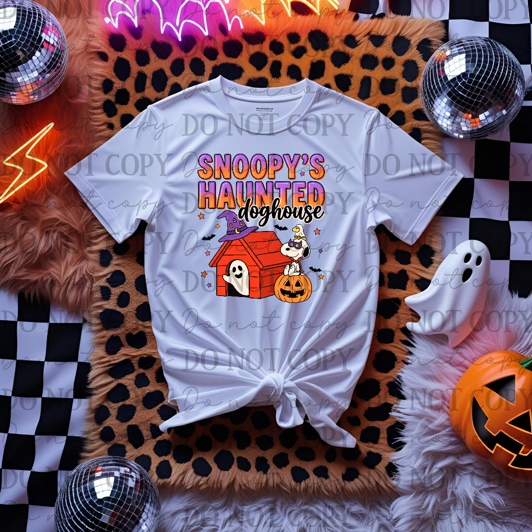 Haunted Doghouse (CC) DTF Transfer
