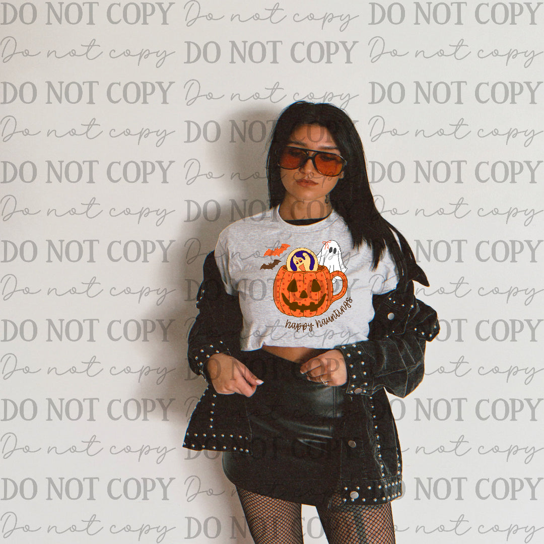 Happy Hauntings Mug (CC) DTF transfer