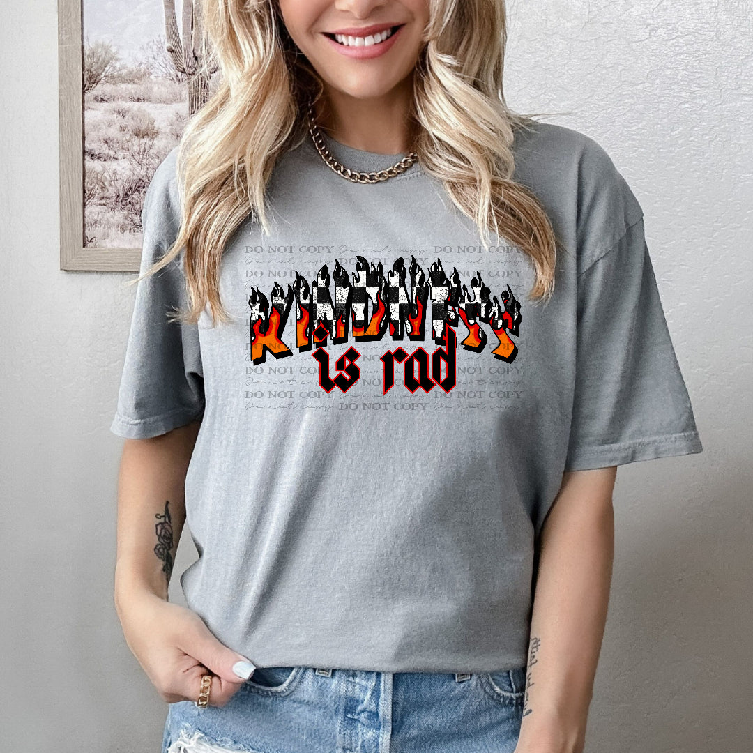Kindness is rad (MC) DTF Transfer