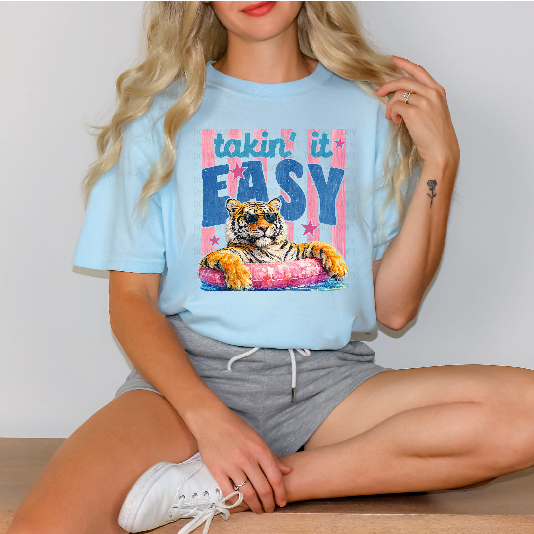 Takin' it easy tiger (Scarlow) DTF Transfer