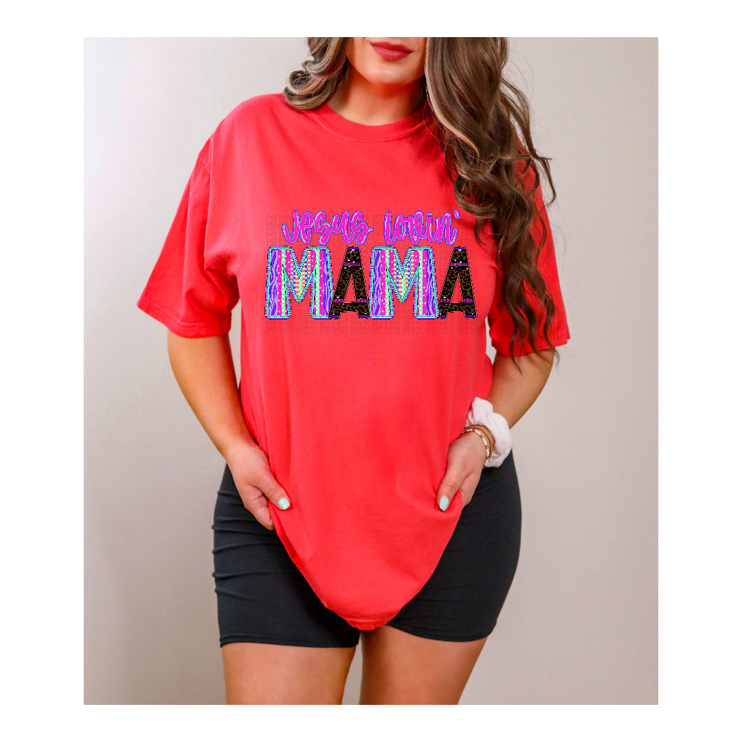 Jesus lovin' mama FUNKY (OHDD) DTF Transfer