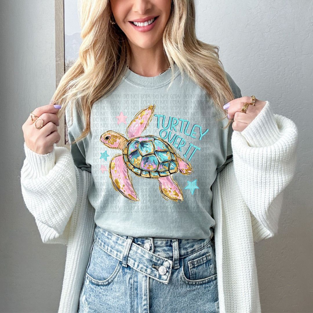 Turtley over it SSD Sunday Special DTF transfer