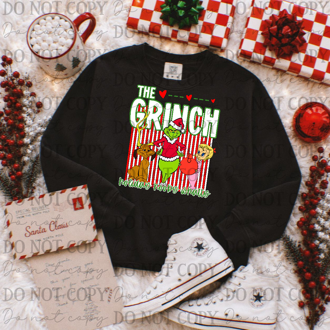Holiday Hooby Whatty (CC) DTF transfer