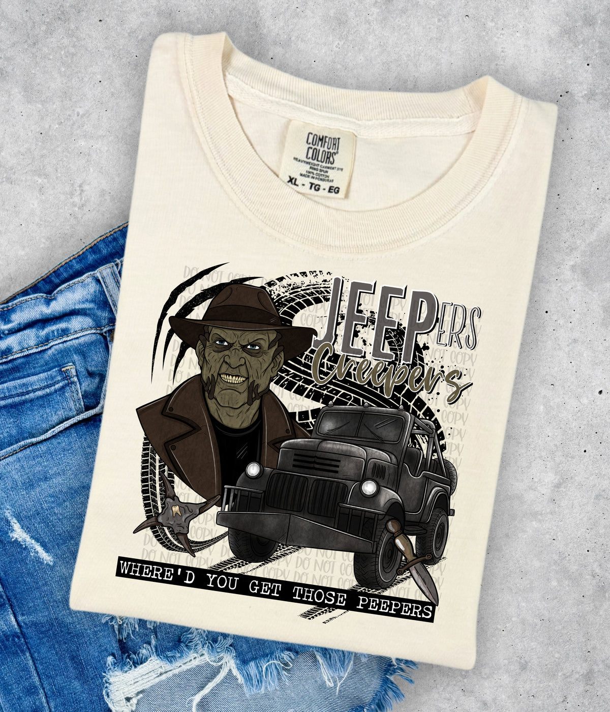 Where'd you get those peepers NO FOG NO BOY (CST) DTF transfer