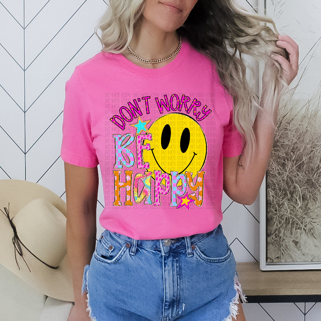 Don't worry be happy (Carter) DTF Transfer