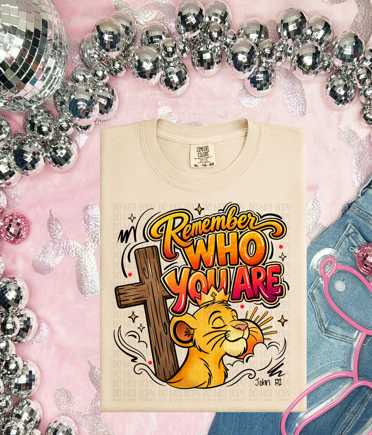 Remember who you are lion cub (Kai) DTF transfer