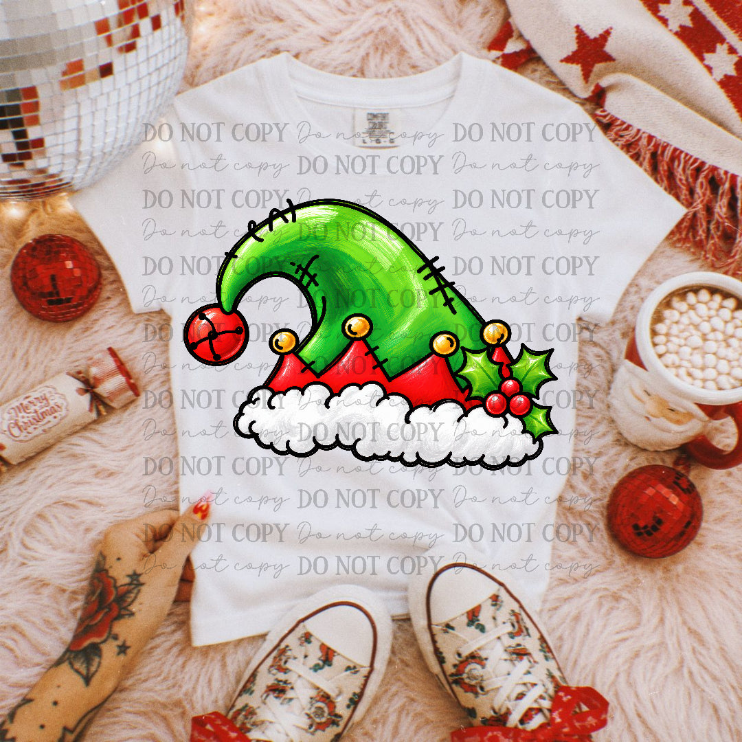 ELF hat (Texas Gal) DTF Transfer
