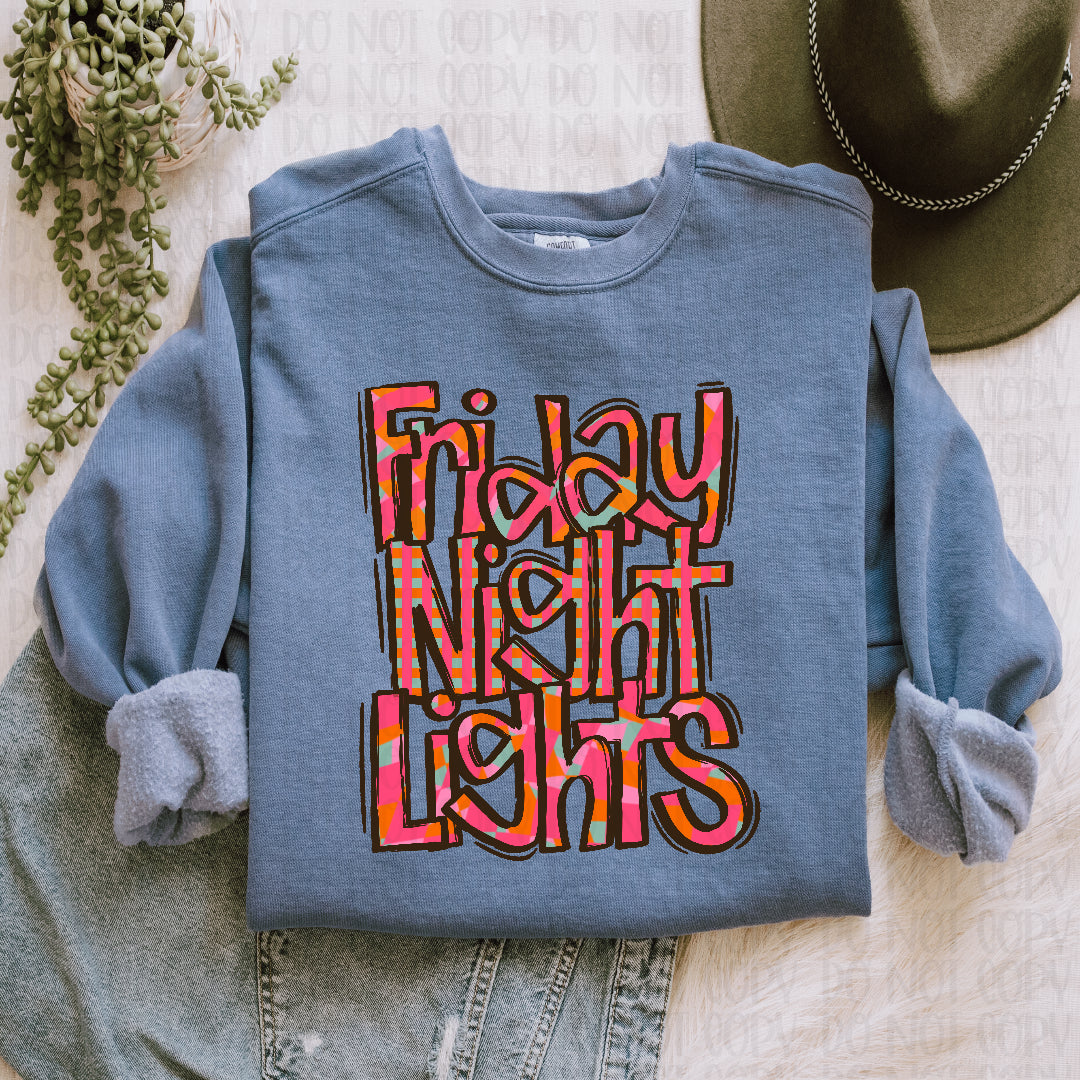 Friday night lights (Vehement) DTF Transfer