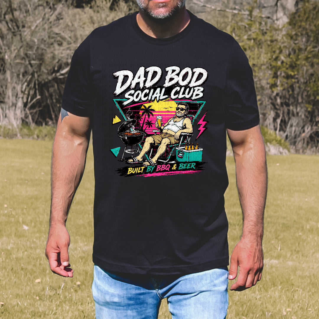 Dad bod social club (Crafti) DTF Transfer