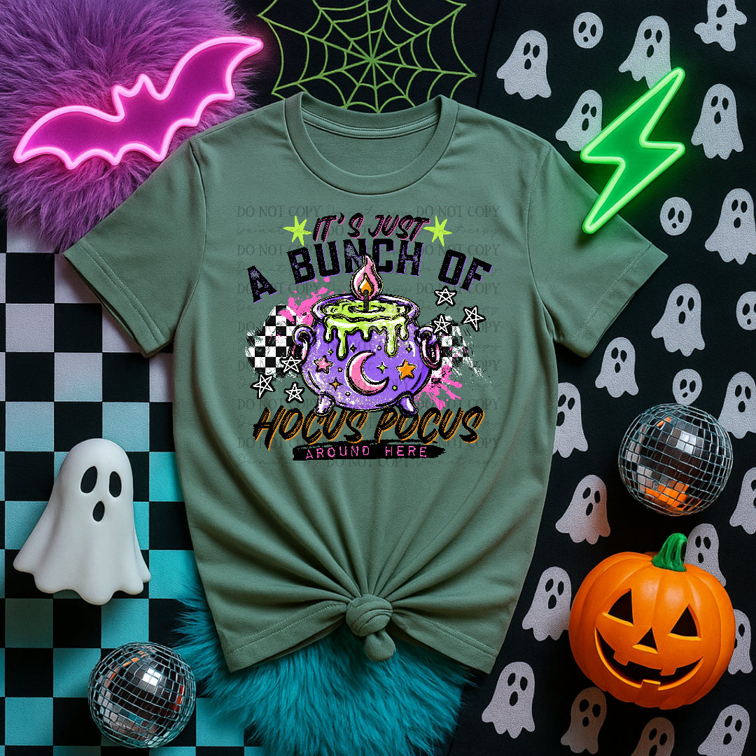 It's just a bunch of HP around here purple cauldron (Texan) DTF Transfer