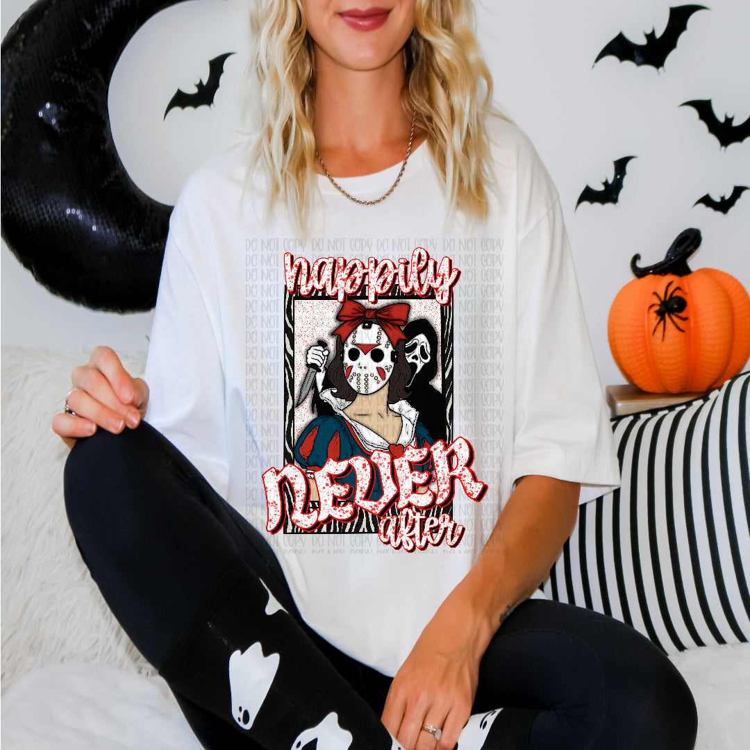 Happily never after horror (OHDD) DTF Transfer