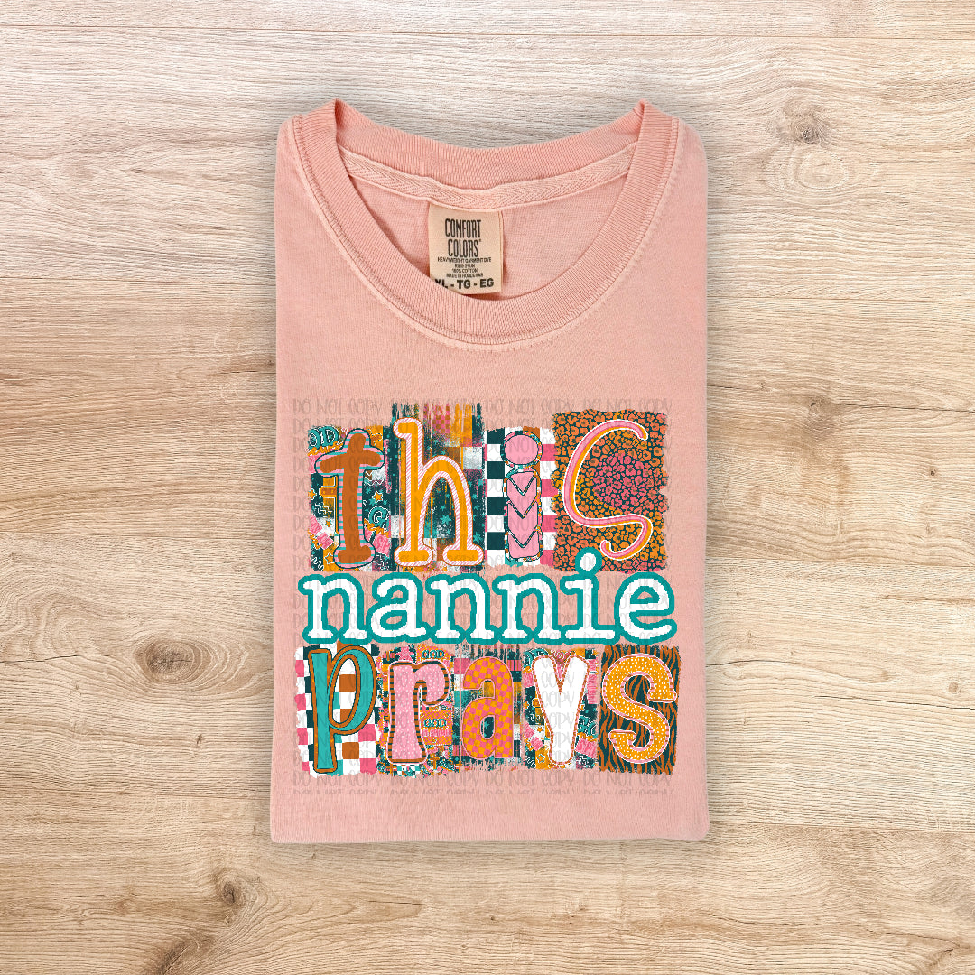 This nannie prays (Carter) DTF Transfer