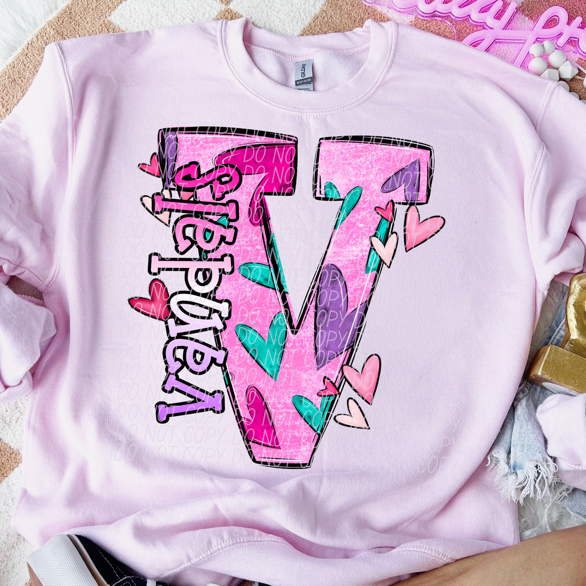 Vandals Valentine Mascot (City) DTF transfer