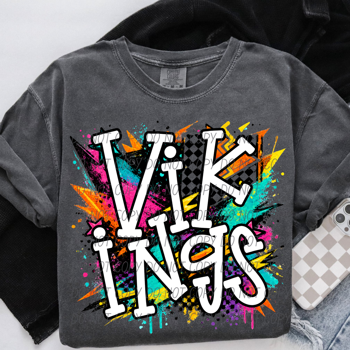 Vikings Totally Tubular (City) DTF Transfer