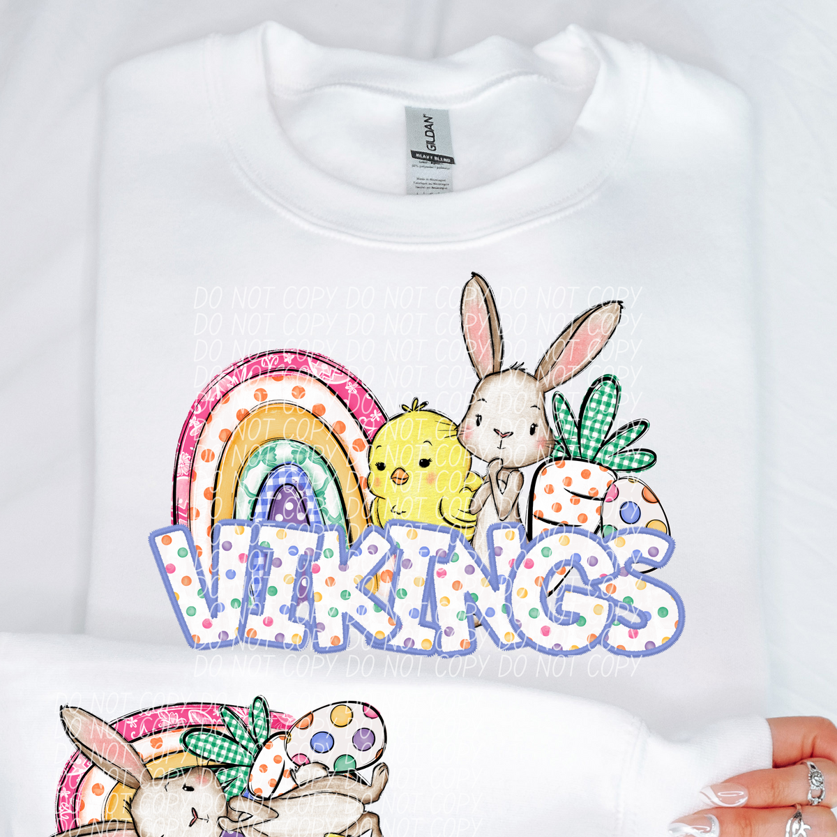 Easter Vikings (CITY) DTF transfer