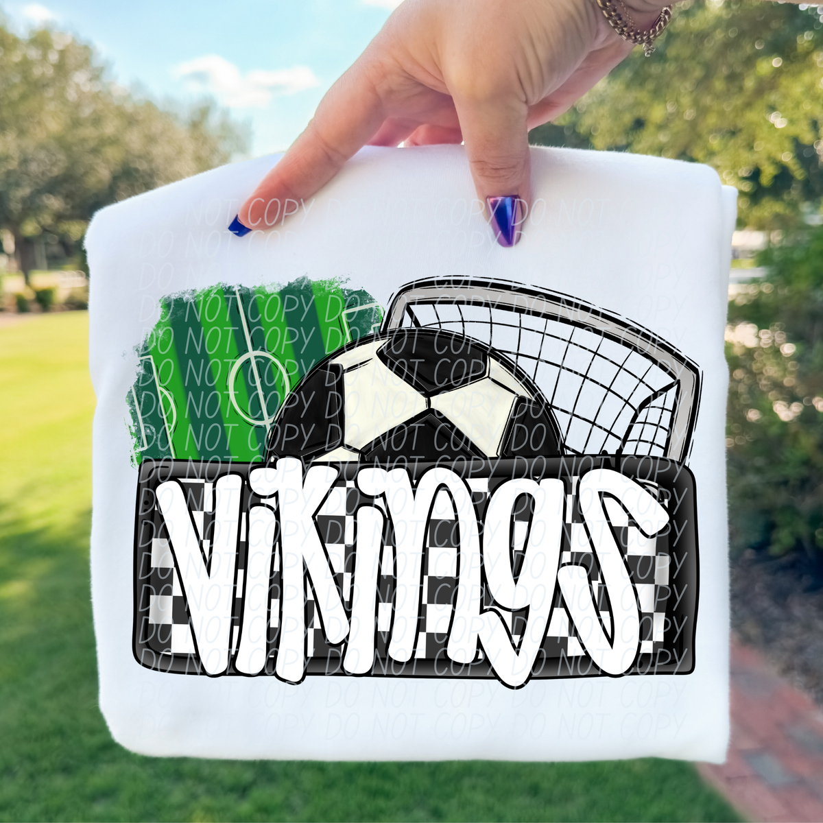 Soccer Vikings (City) DTF transfer