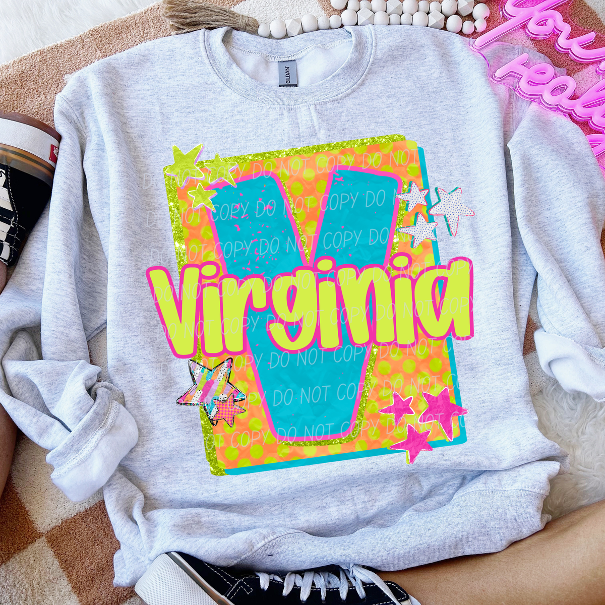 Virginia Rad State of Mind (City) DTF Transfer