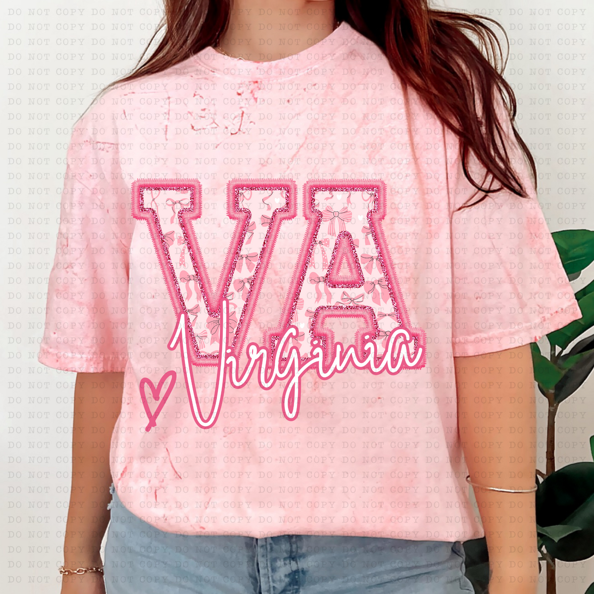 Virginia (ECHT) DTF transfer