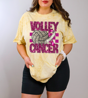 volley cancer sequin 40265 DTF TRANSFER