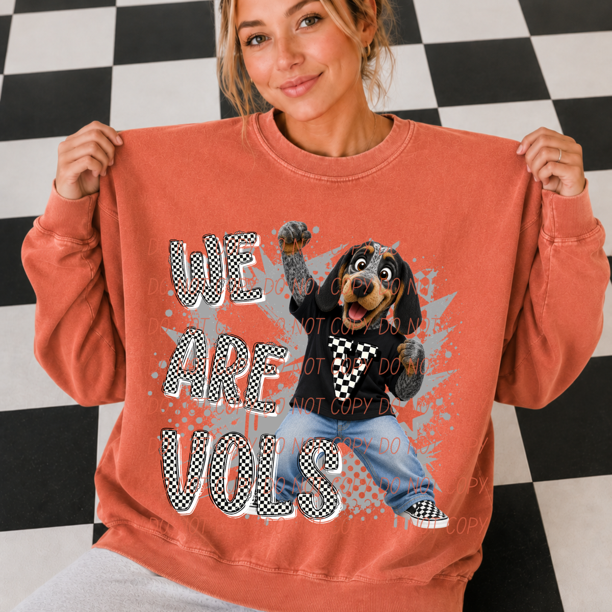 vols campus crew (city) DTF transfer