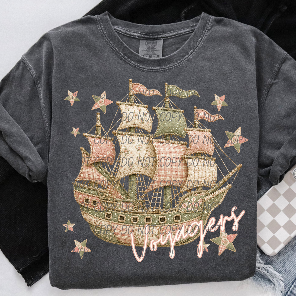 Voyagers meemaw mascot (City) DTF Transfer