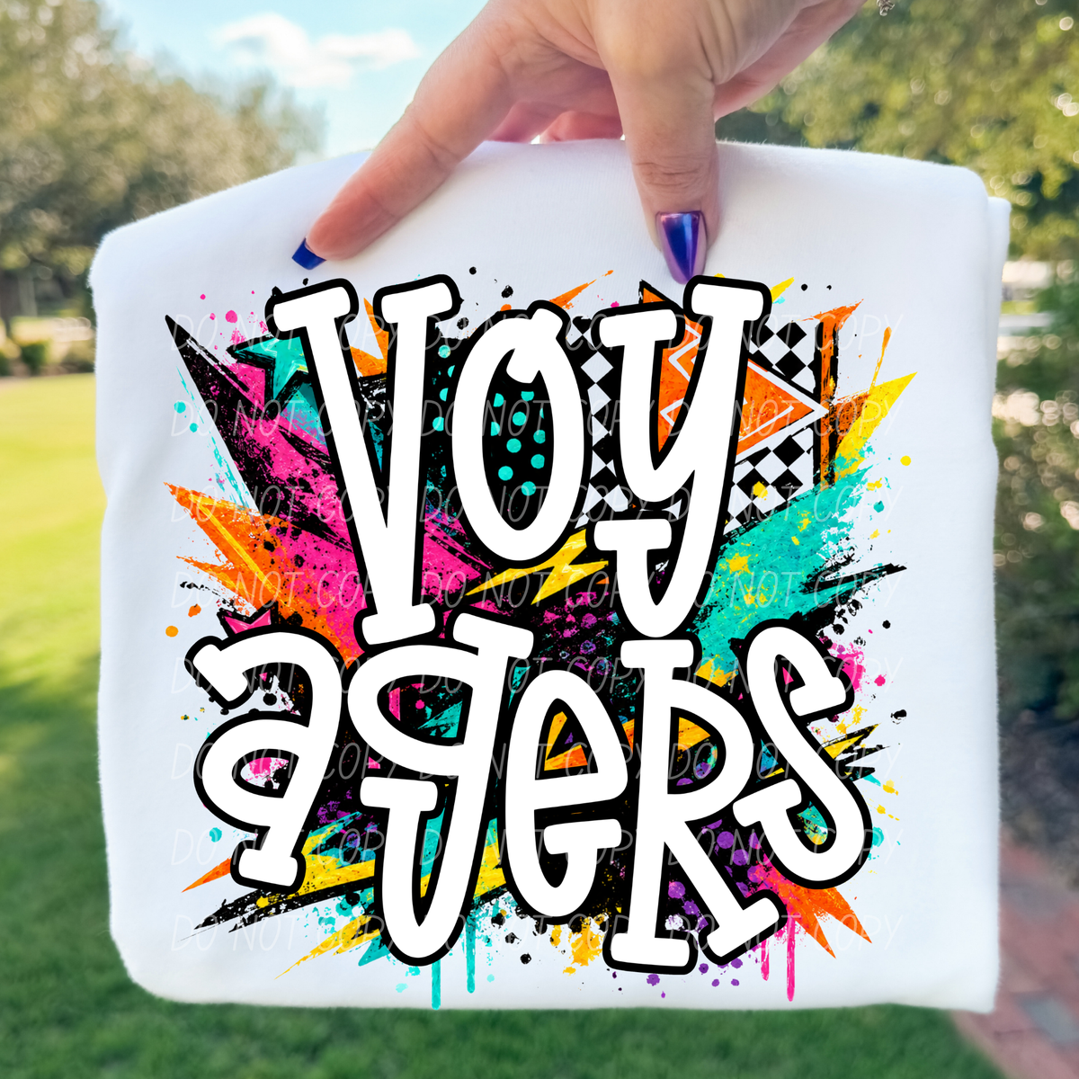 Voyagers Totally Tubular (City) DTF Transfer