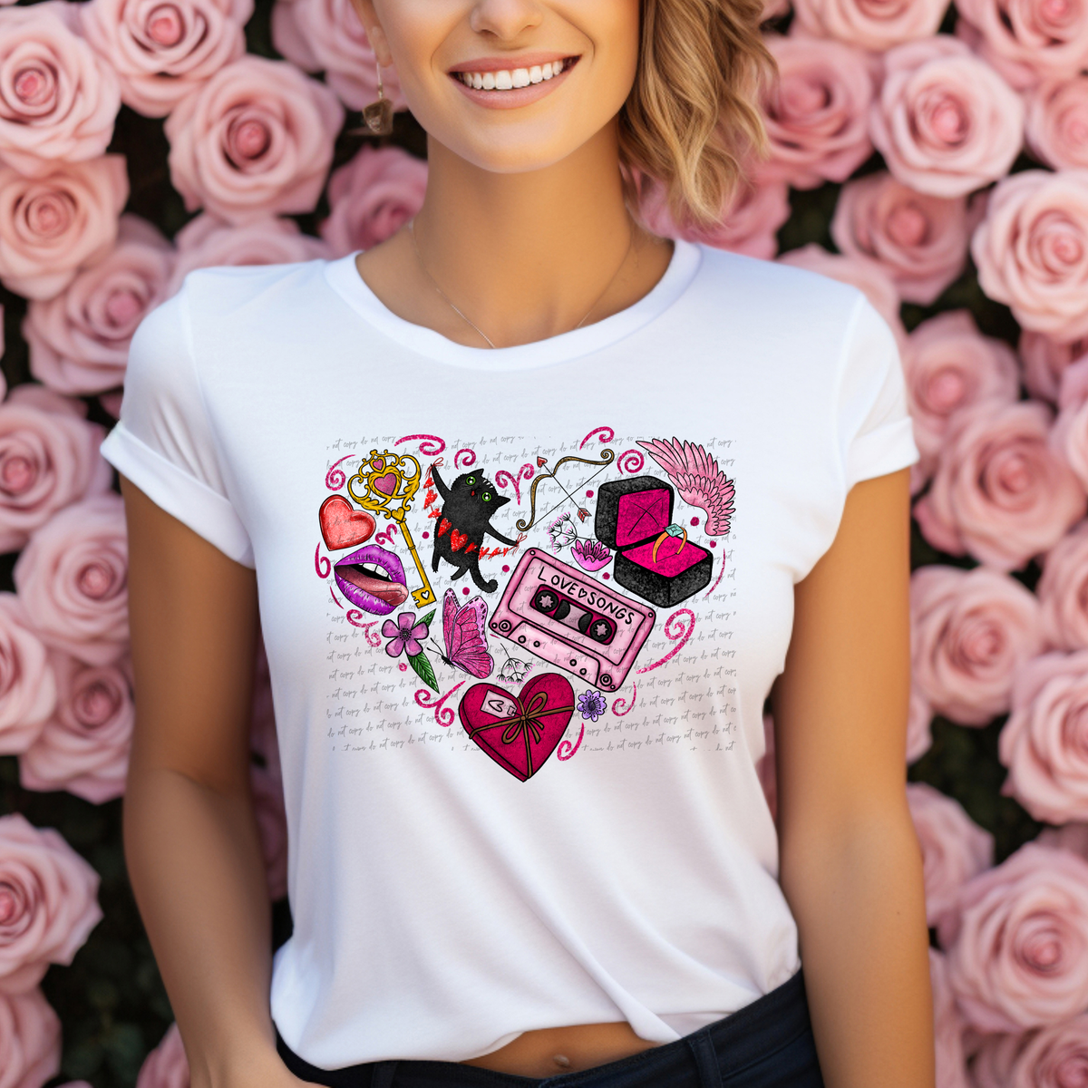 Valentine's Things Heart 71636 DTF Transfer