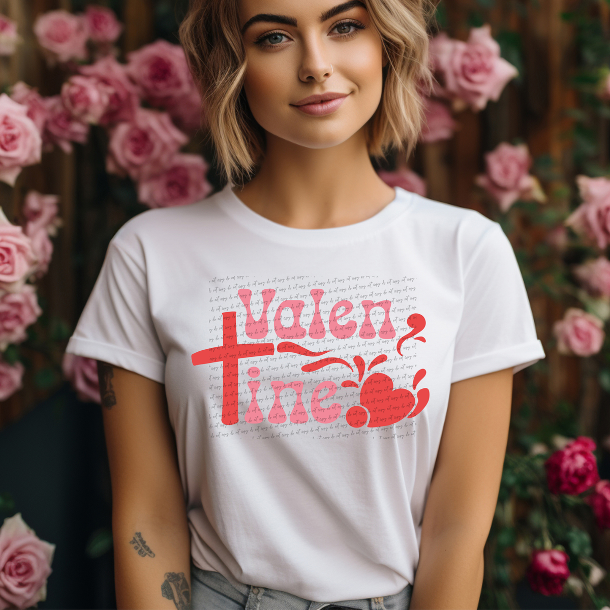 Valentine Typography 71846 DTF Transfer