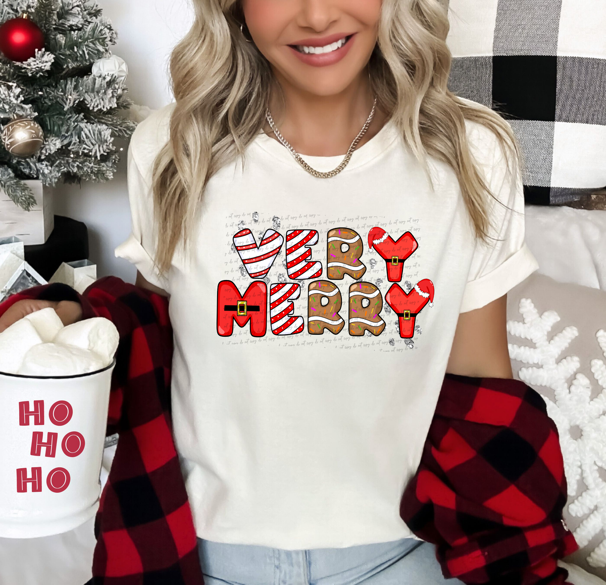Very Merry Christmas 108763 DTF transfer