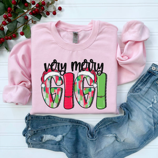 Very Merry Gigi *Pink* (SDD) DTF Transfer